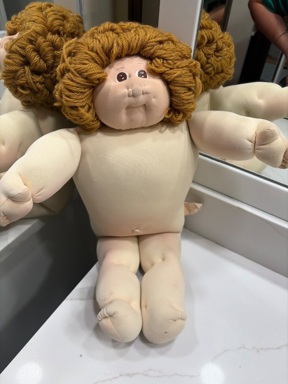 Xavier Roberts The Little People Soft Sculpture Signed Cabbage Patch Kid 1978